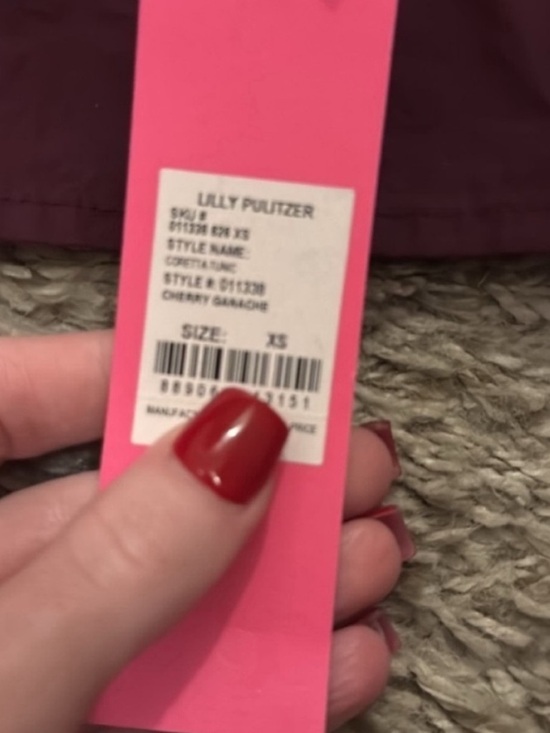 NWT Lilly Pulitzer top size xs - Picture 2 of 3